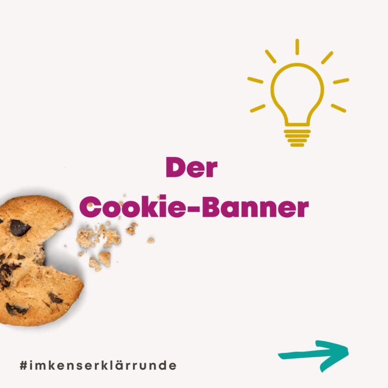 Titelbild Cookie-Banner